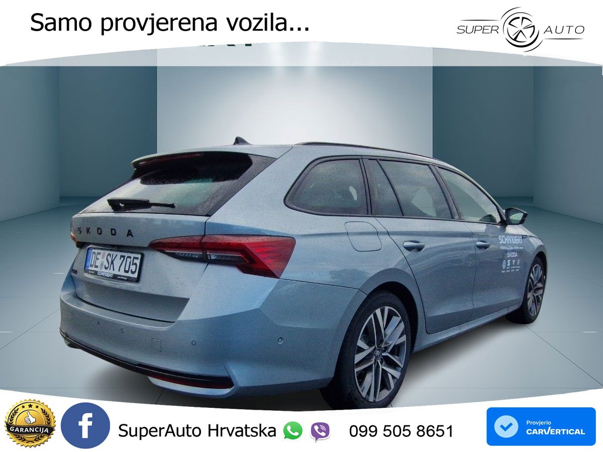 Škoda Octavia Combi 2.0 TDI (150 KS) DSG SportLine MATRIX+GR SJED+KAM