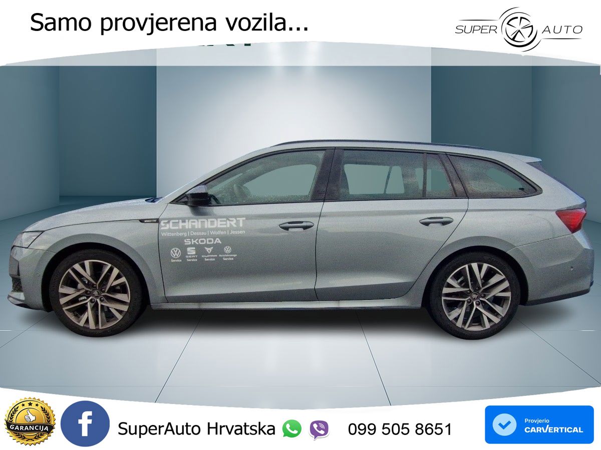 Škoda Octavia Combi 2.0 TDI (150 KS) DSG SportLine MATRIX+GR SJED+KAM