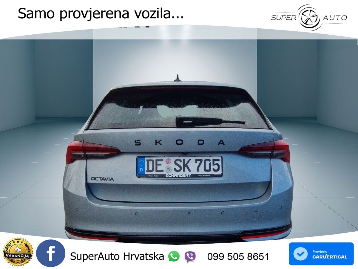 Škoda Octavia Combi 2.0 TDI (150 KS) DSG SportLine MATRIX+GR SJED+KAM