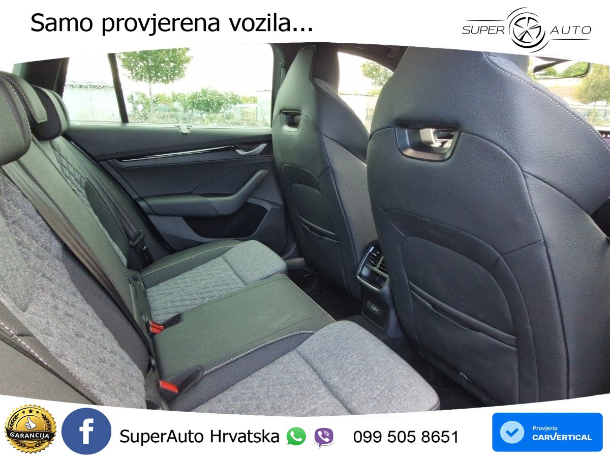 Škoda Octavia Combi 2.0 TDI (150 KS) DSG SportLine MATRIX+GR SJED+KAM
