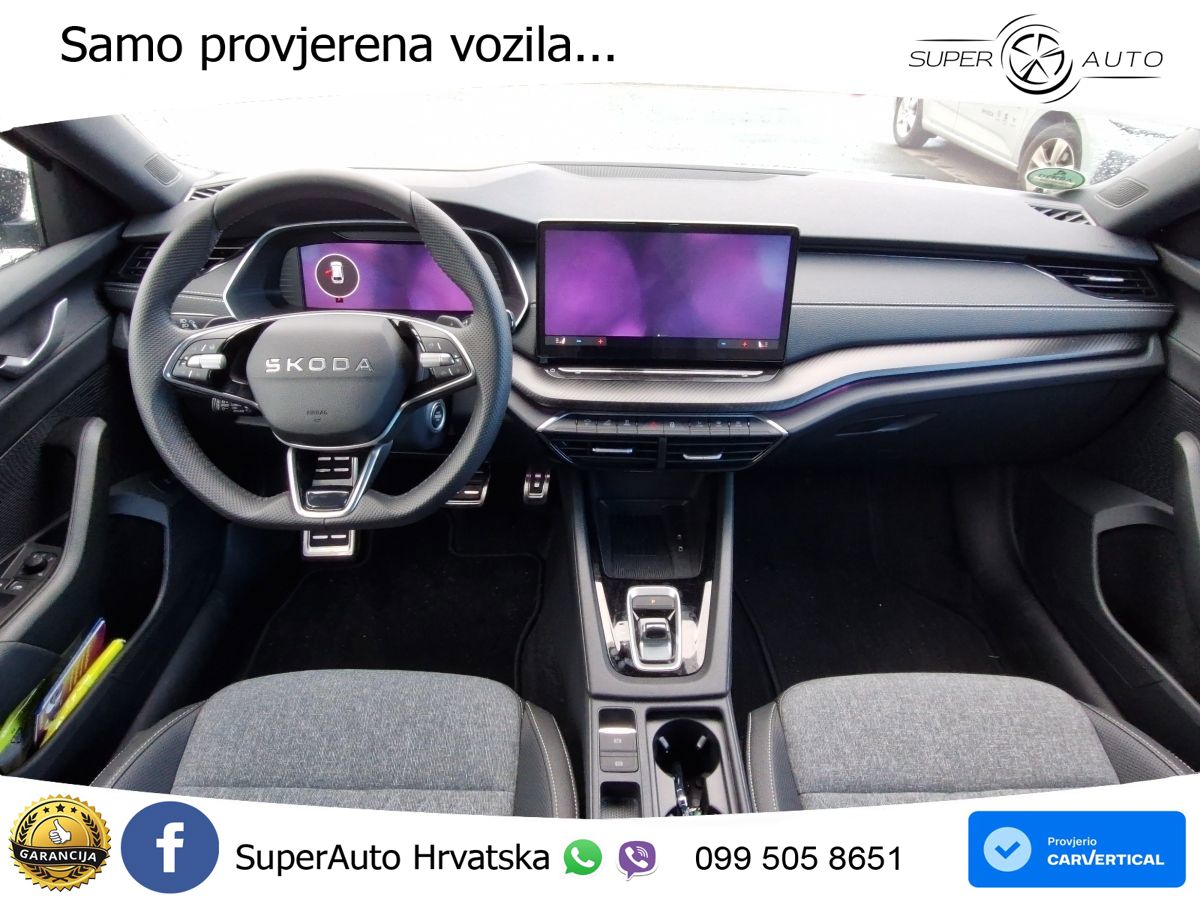 Škoda Octavia Combi 2.0 TDI (150 KS) DSG SportLine MATRIX+GR SJED+KAM