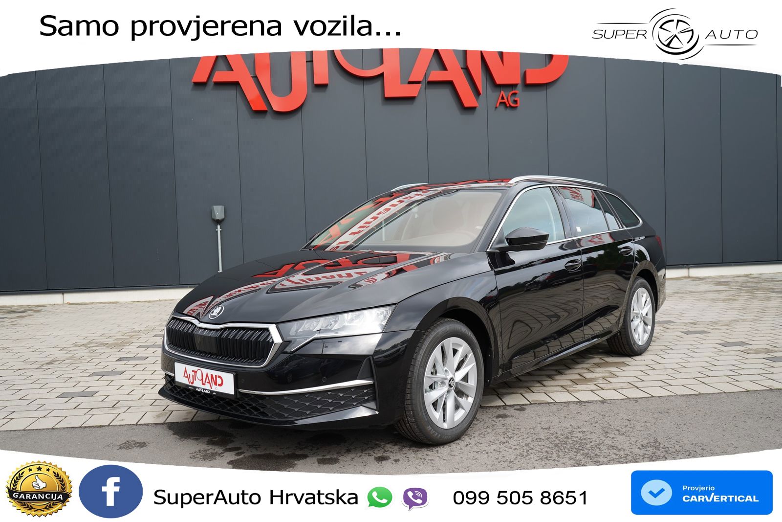 Škoda Octavia Combi 1.5 TSI (150 KS) DSG LED+GR SJED+ACC