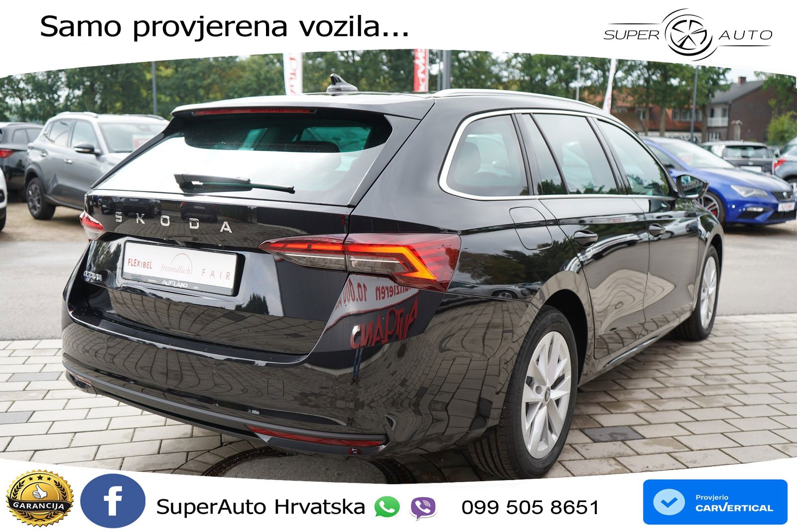 Škoda Octavia Combi 1.5 TSI (150 KS) DSG LED+GR SJED+ACC