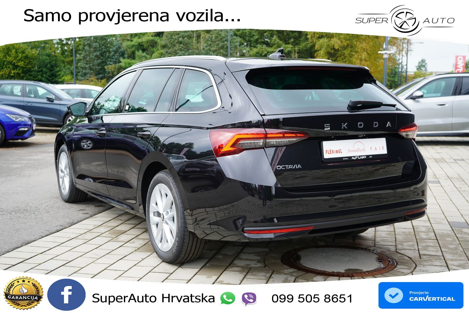 Škoda Octavia Combi 1.5 TSI (150 KS) DSG LED+GR SJED+ACC