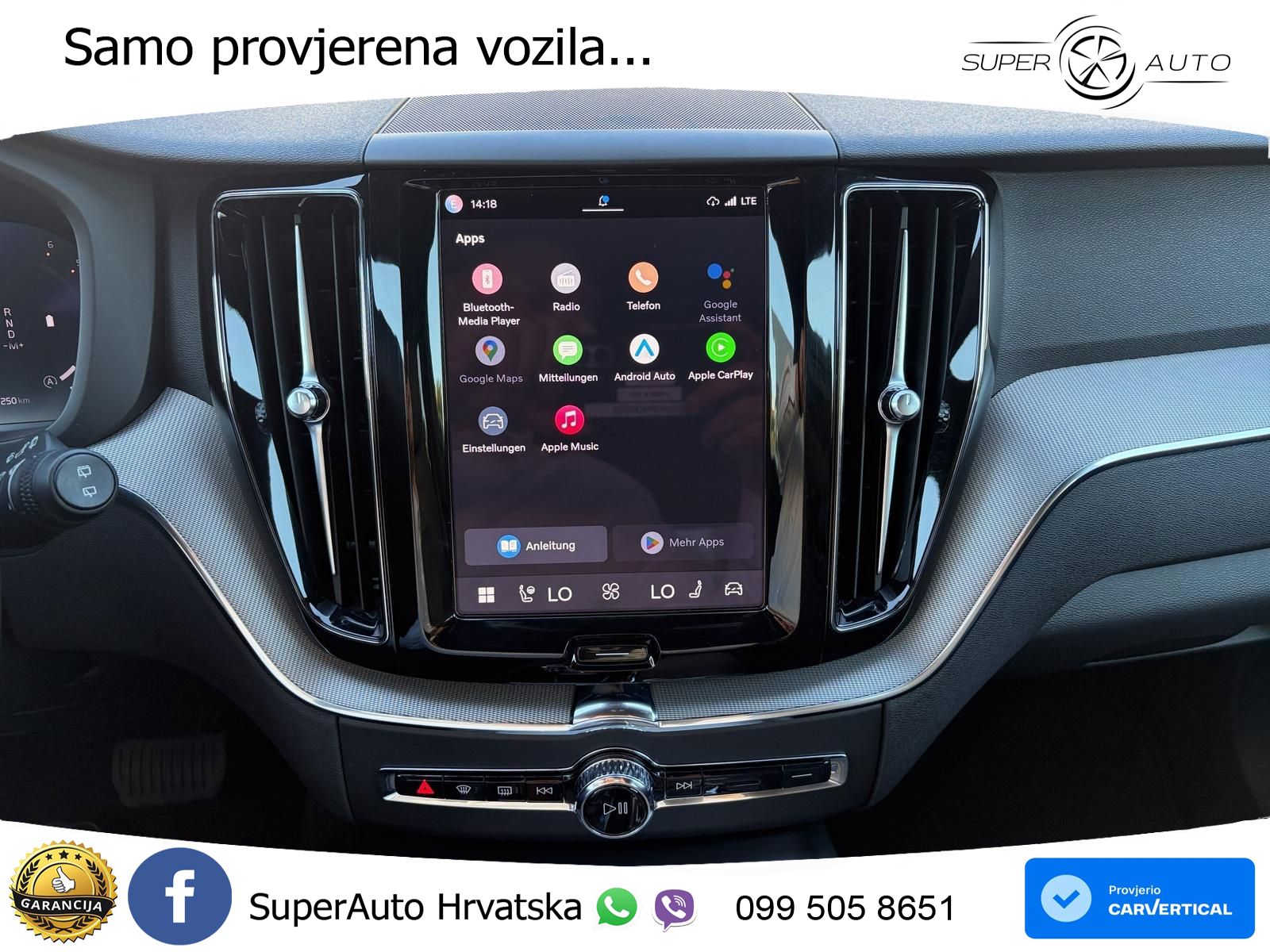Volvo XC60 B4 Diesel AWD Geartronic LED+GR SJED+ACC