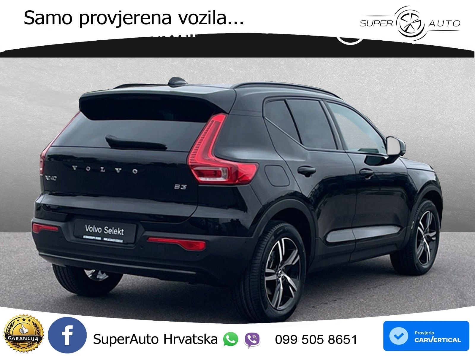 Volvo XC40 2.0 B3 163 KS Automatic LED+GR SJED+ACC