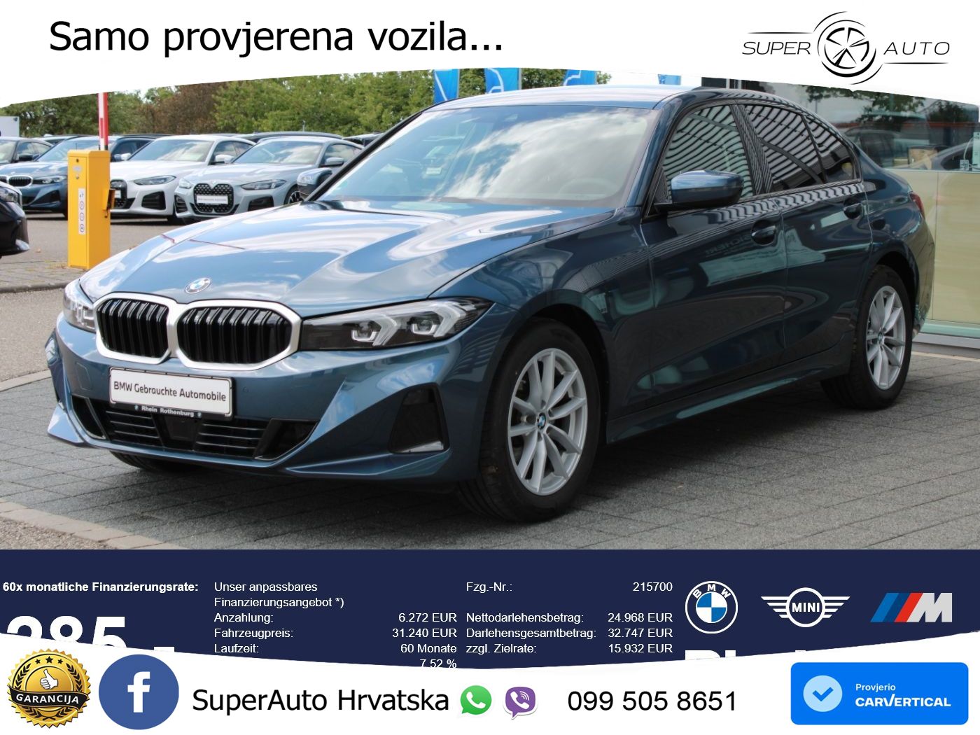 BMW 318i (156 KS) Steptronic LED+GR SJED+ACC