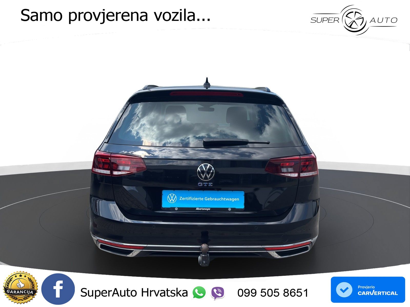 Volkswagen Passat Variant GTE 1.4 TSI (218 KS) DSG LED+GR SJED+ACC