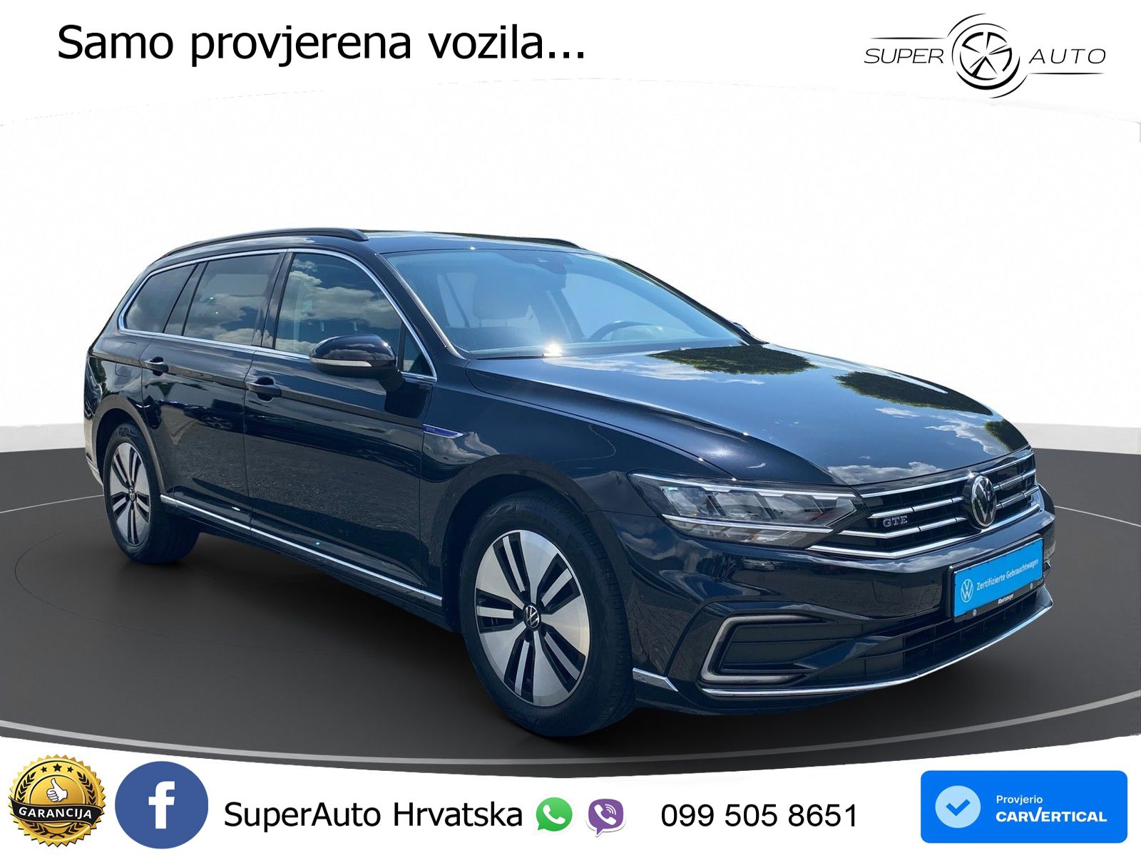 Volkswagen Passat Variant GTE 1.4 TSI (218 KS) DSG LED+GR SJED+ACC