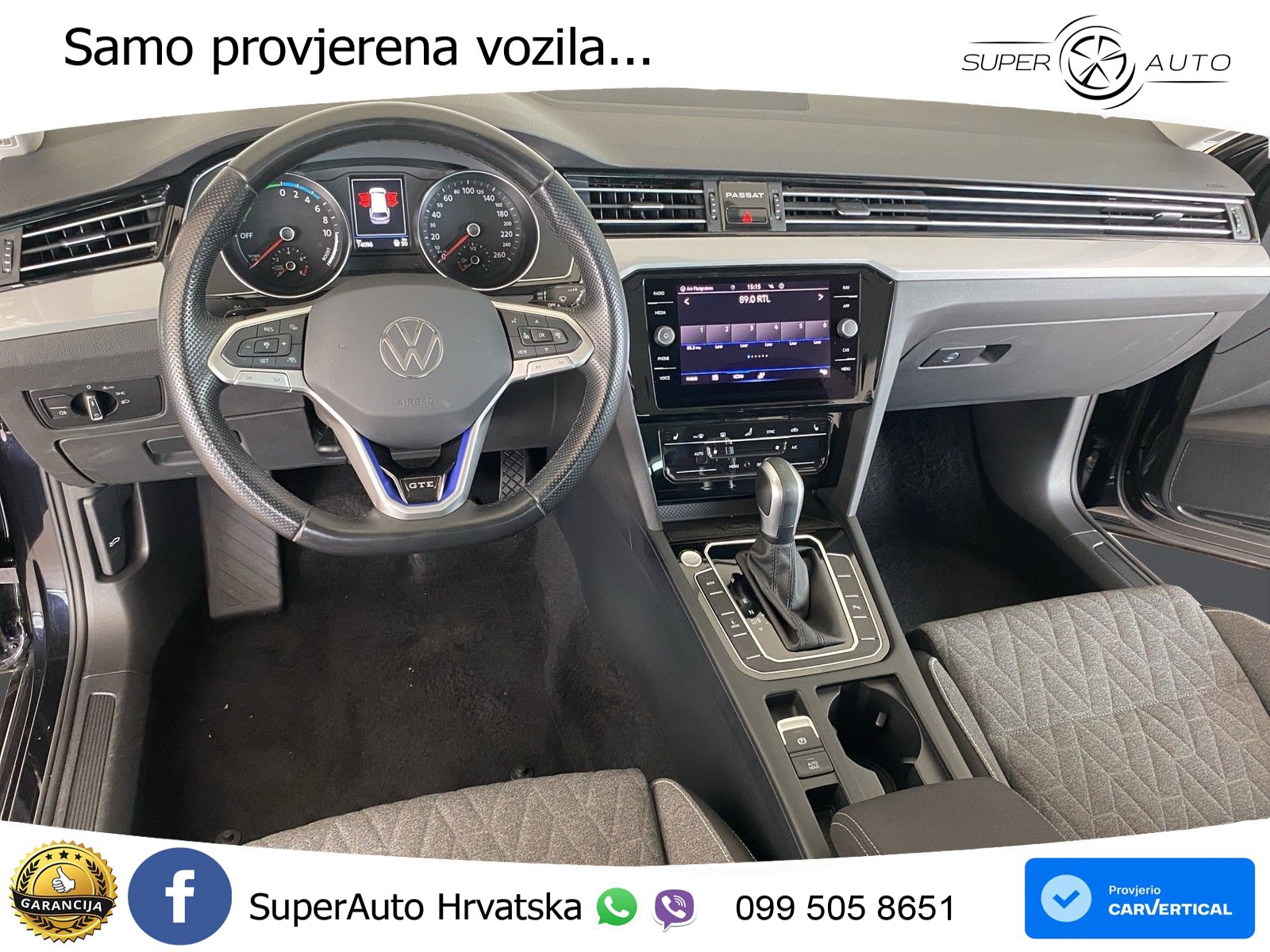 Volkswagen Passat Variant GTE 1.4 TSI (218 KS) DSG LED+GR SJED+ACC