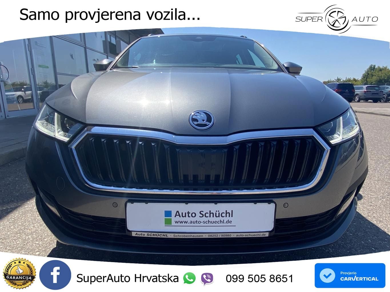 Škoda Octavia Combi 2.0 TDI (150 KS) DSG LED+GR SJED+ACC