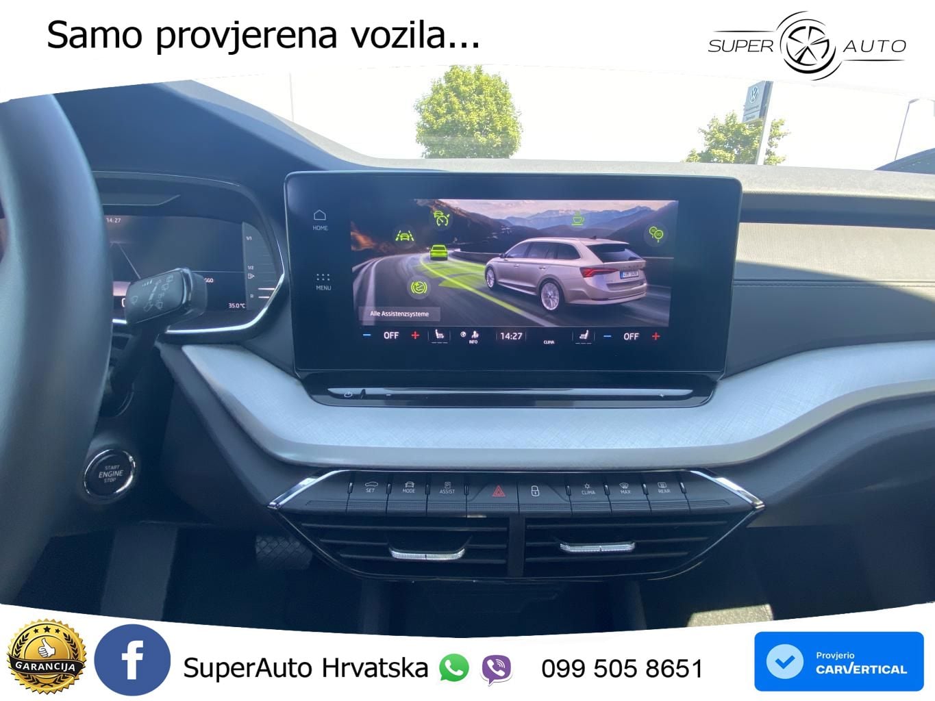 Škoda Octavia Combi 2.0 TDI (150 KS) DSG LED+GR SJED+ACC
