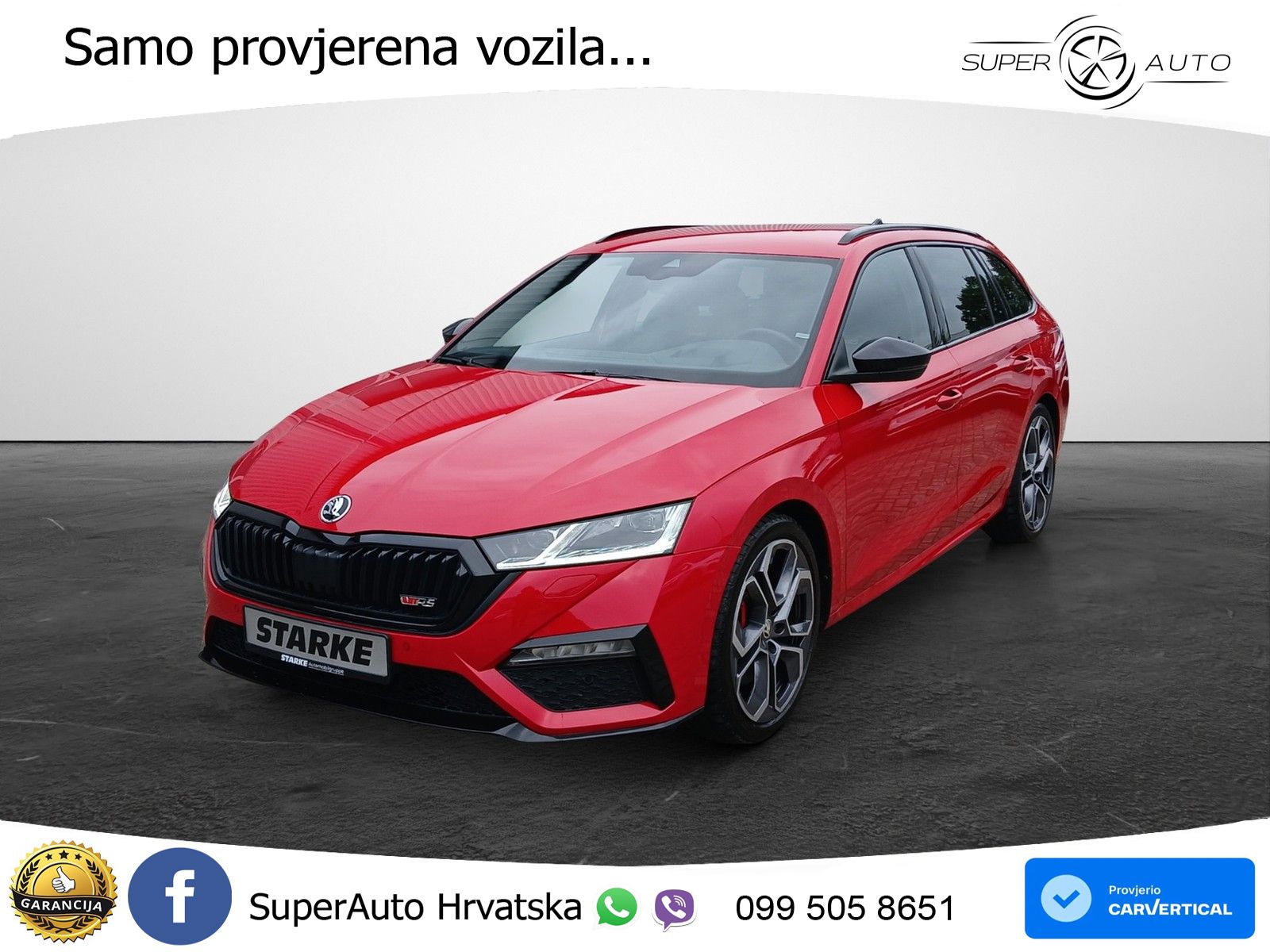 Škoda Octavia Combi RS 2.0 TSI (245 KS) DSG MATRIX+GR SJED+KAM