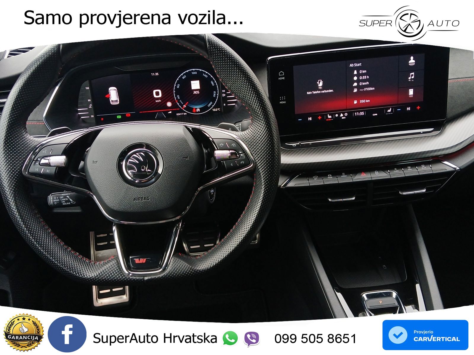 Škoda Octavia Combi RS 2.0 TSI (245 KS) DSG MATRIX+GR SJED+KAM