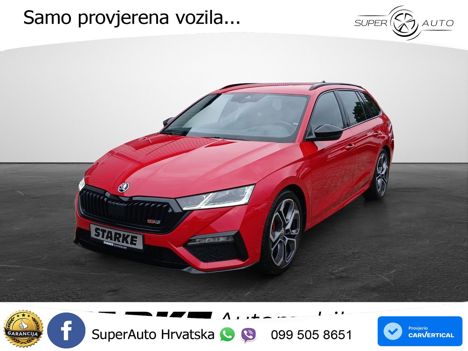 Škoda Octavia Combi RS 2.0 TSI (245 KS) DSG MATRIX+GR SJED+KAM