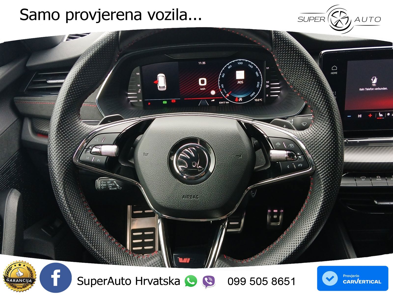 Škoda Octavia Combi RS 2.0 TSI (245 KS) DSG MATRIX+GR SJED+KAM
