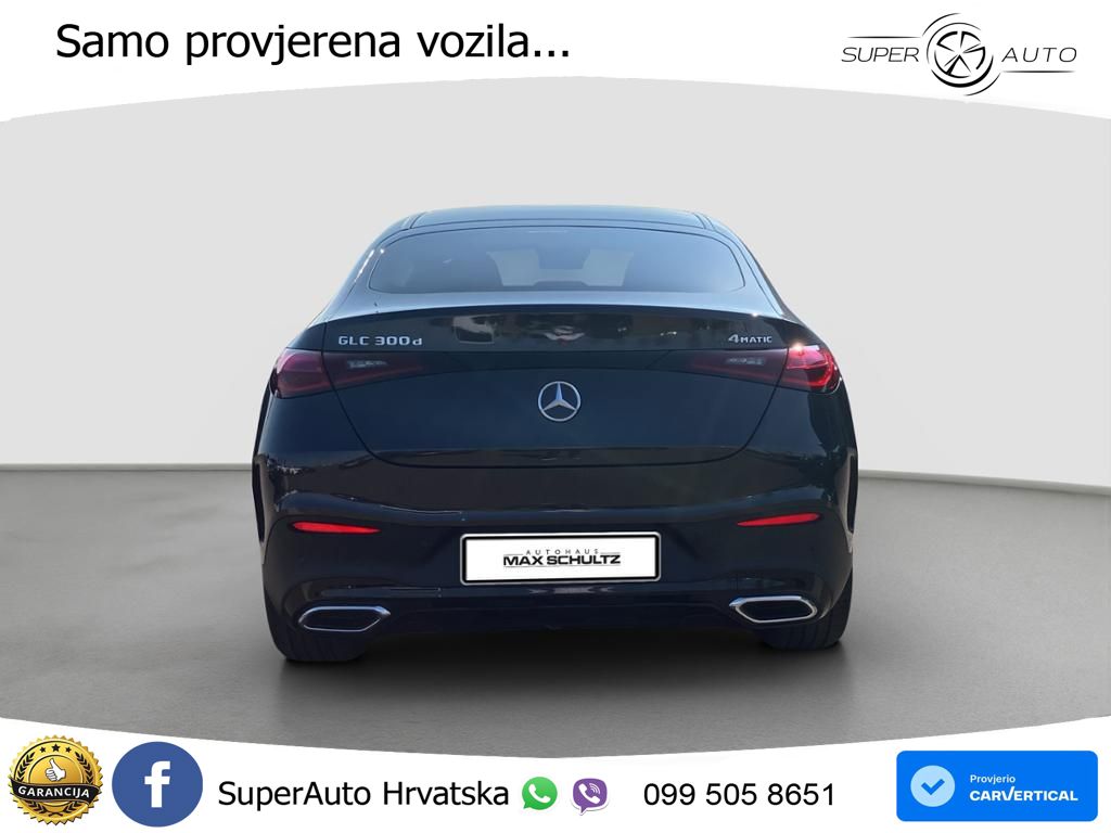 Mercedes GLC Coupe 300d (269 KS) 4MATIC 9G-TRONIC AMG ACC+GR SJED+360+PANO