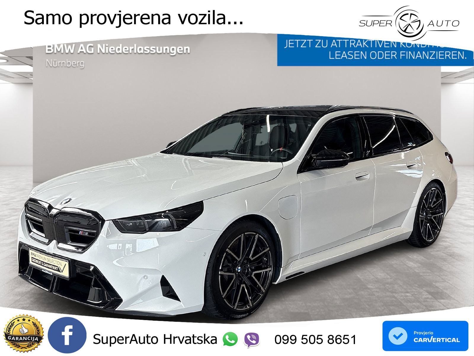 BMW M5 Touring 4.4 V8 (727 KS) xDrive Steptronic LED+GR SJED+ACC