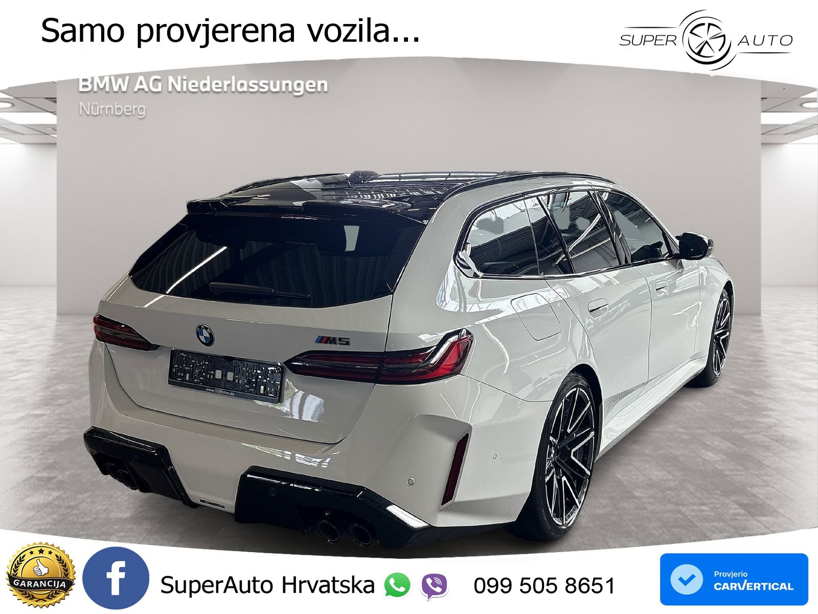 BMW M5 Touring 4.4 V8 (727 KS) xDrive Steptronic LED+GR SJED+ACC