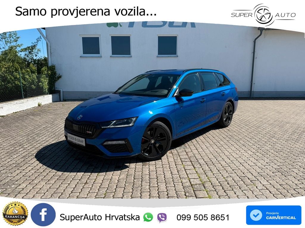Škoda Octavia Combi RS 2.0 TDI (200 KS) DSG