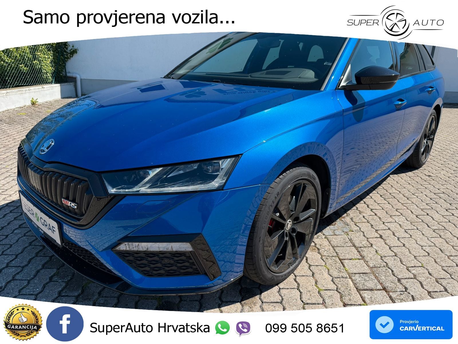 Škoda Octavia Combi RS 2.0 TDI (200 KS) DSG