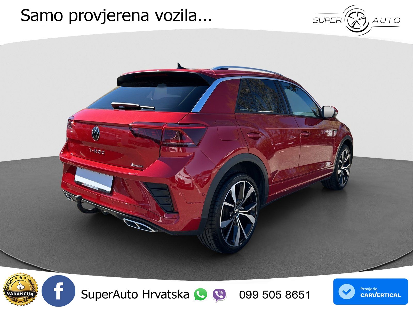Volkswagen T-Roc I 2.0 TSI (190 KS) 4M DSG LED+GR SJED+ACC