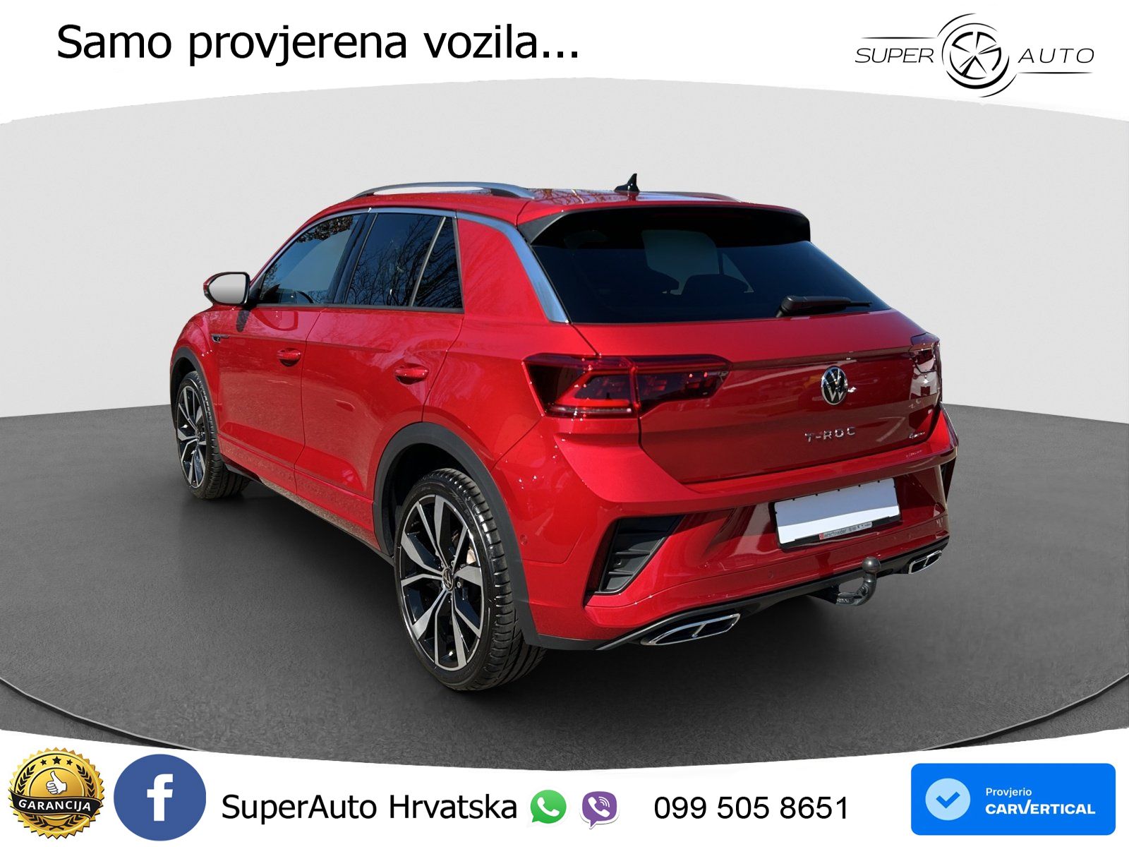 Volkswagen T-Roc I 2.0 TSI (190 KS) 4M DSG LED+GR SJED+ACC
