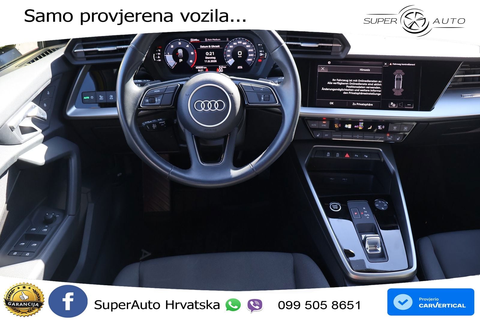 Audi A3 35 TDI (150 KS) S tronic advanced