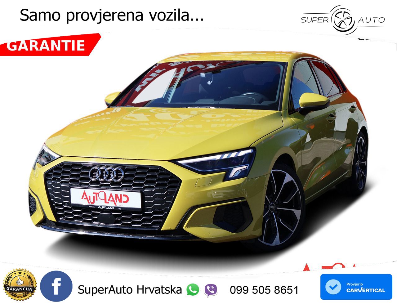 Audi A3 35 TDI (150 KS) S tronic advanced