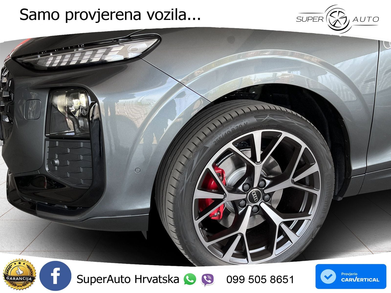 Audi Q3 2.0 TFSI (265 KS) quattro S tronic S line LED+GR SJED+ACC