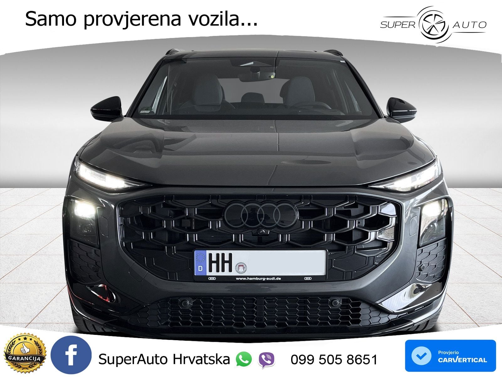 Audi Q3 2.0 TFSI (265 KS) quattro S tronic S line LED+GR SJED+ACC