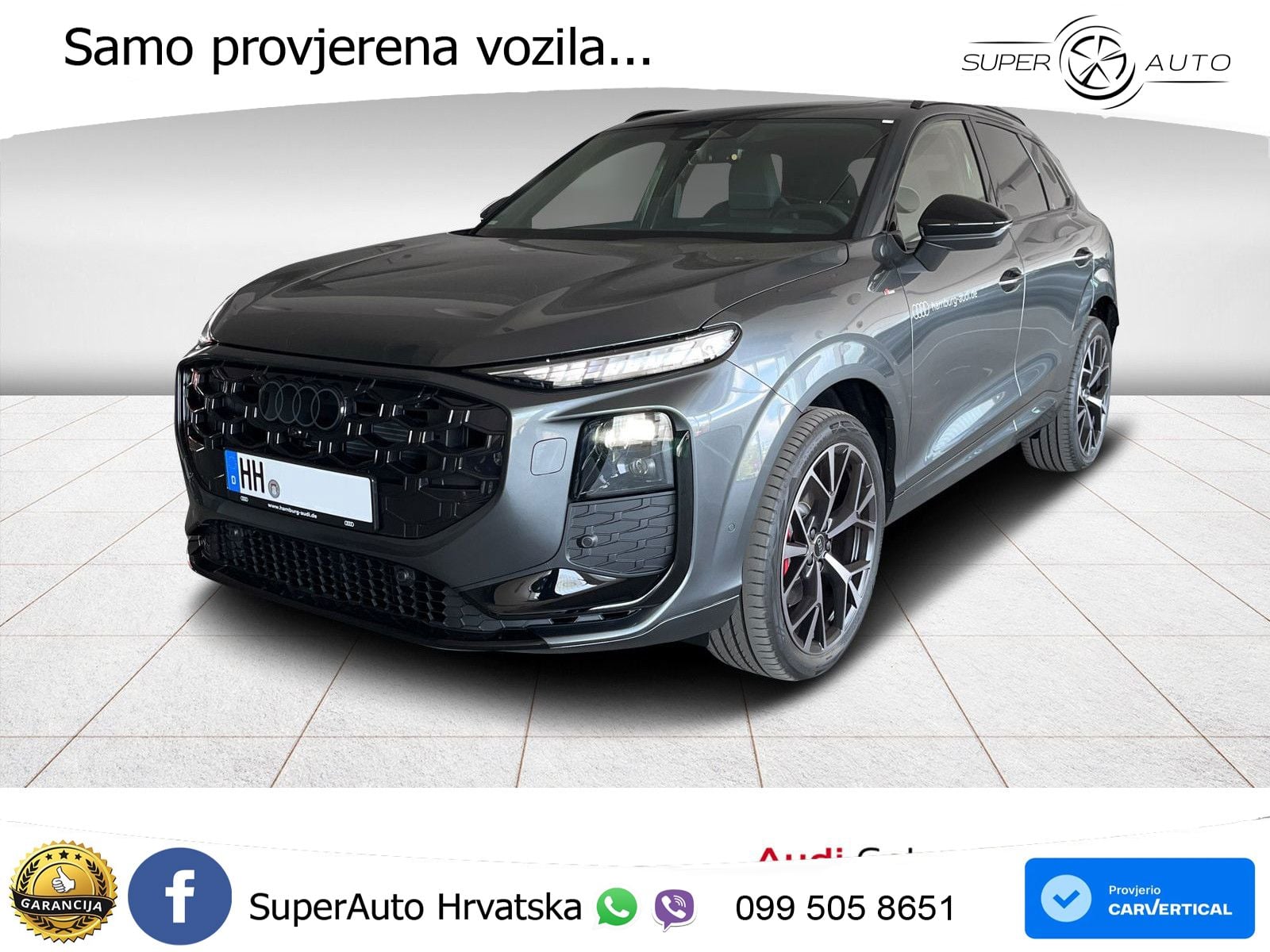 Audi Q3 2.0 TFSI (265 KS) quattro S tronic S line LED+GR SJED+ACC
