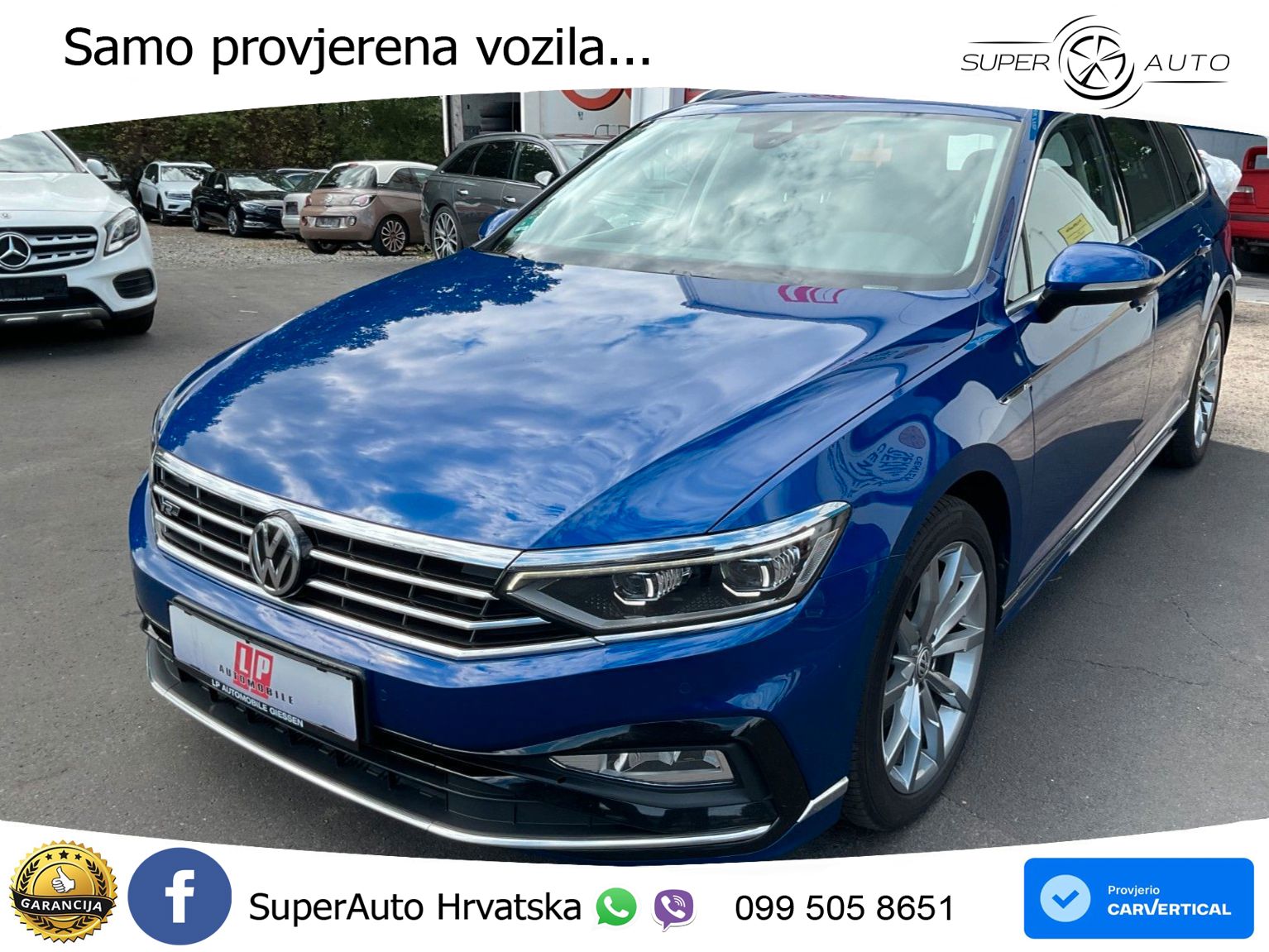 Volkswagen Passat Variant 2.0 TDI (150 KS) DSG R-Line LED+GR SJED+ACC