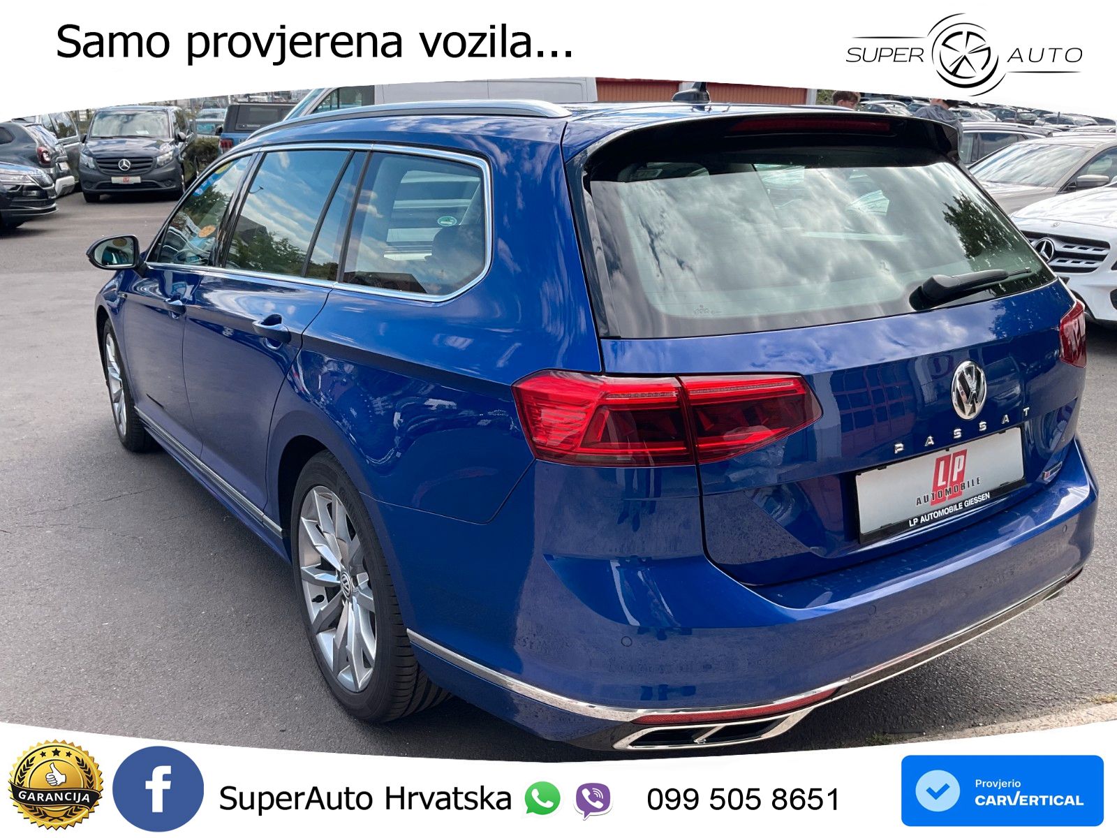 Volkswagen Passat Variant 2.0 TDI (150 KS) DSG R-Line LED+GR SJED+ACC