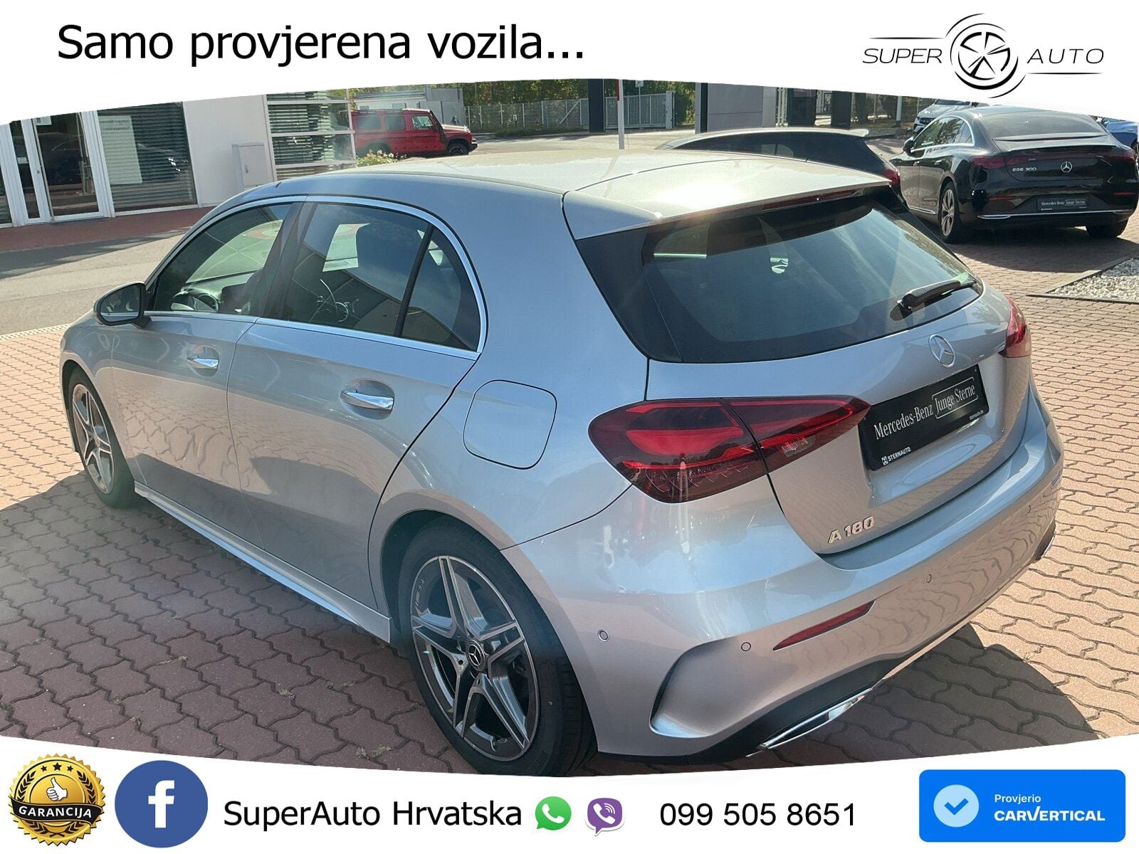 Mercedes-Benz A 180 7G-DCT AMG LED+GR SJED+ACC