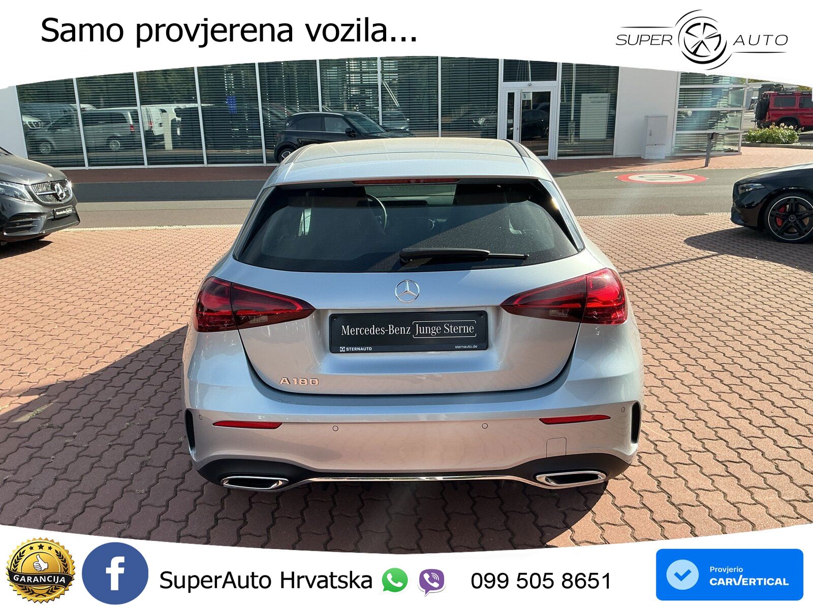 Mercedes-Benz A 180 7G-DCT AMG LED+GR SJED+ACC
