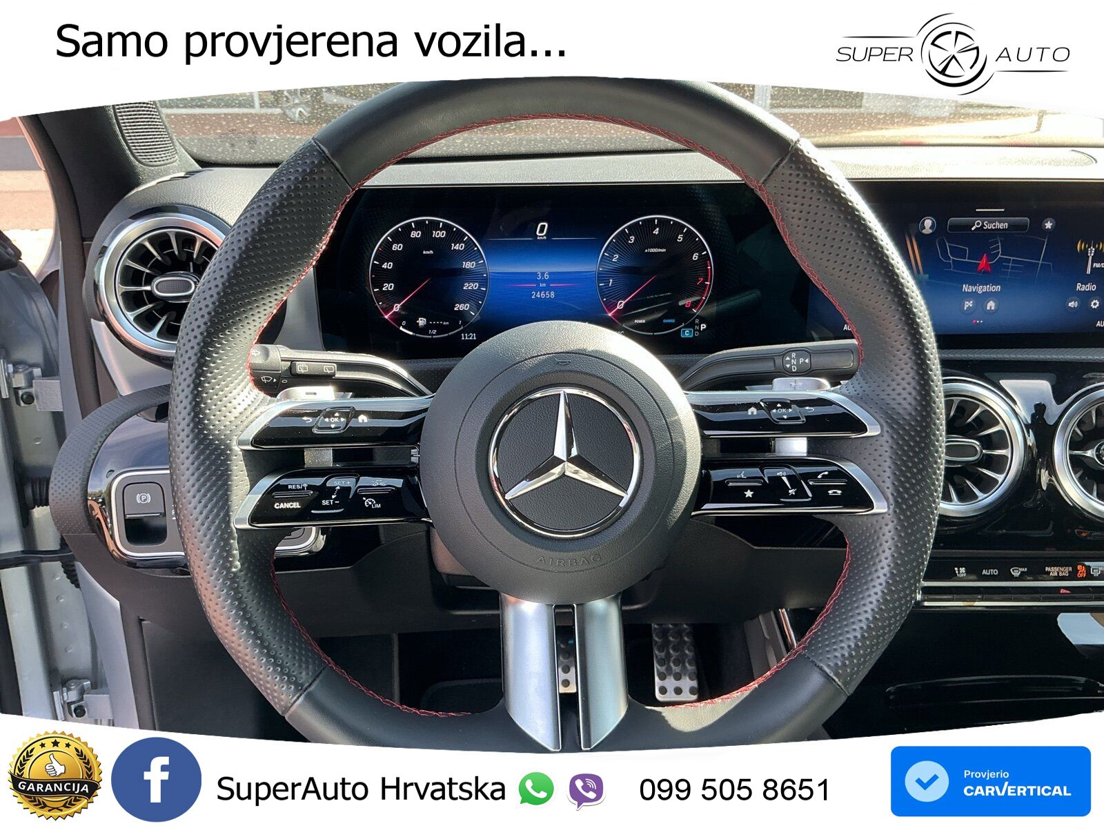 Mercedes-Benz A 180 7G-DCT AMG LED+GR SJED+ACC