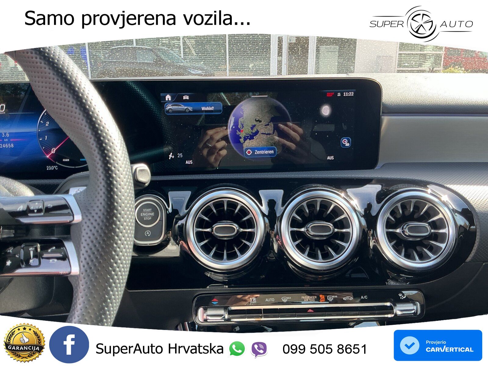 Mercedes-Benz A 180 7G-DCT AMG LED+GR SJED+ACC