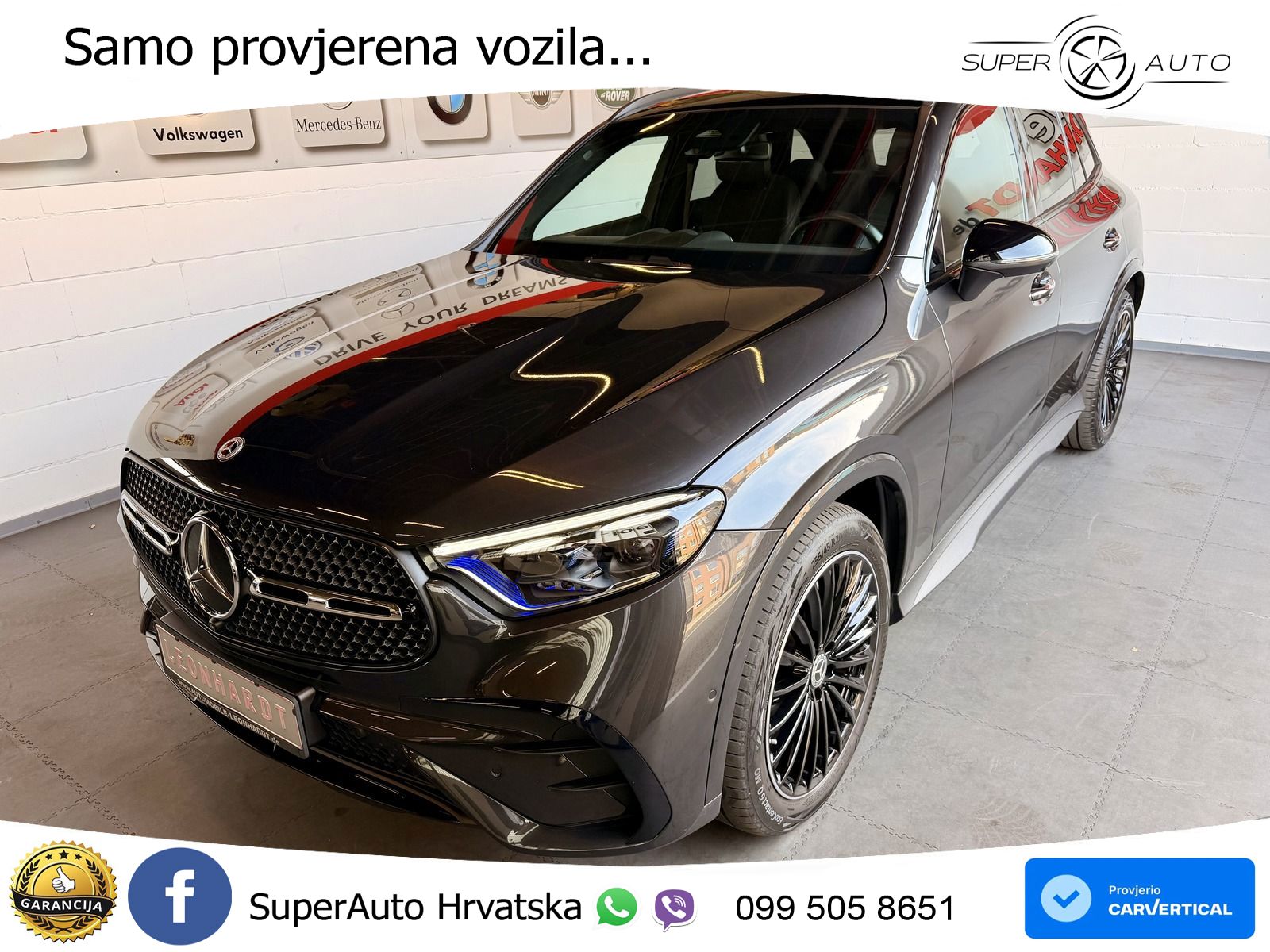 Mercedes GLC 220d (197 KS) 4MATIC 9G-TRONIC AMG LED+GR SJED+ACC