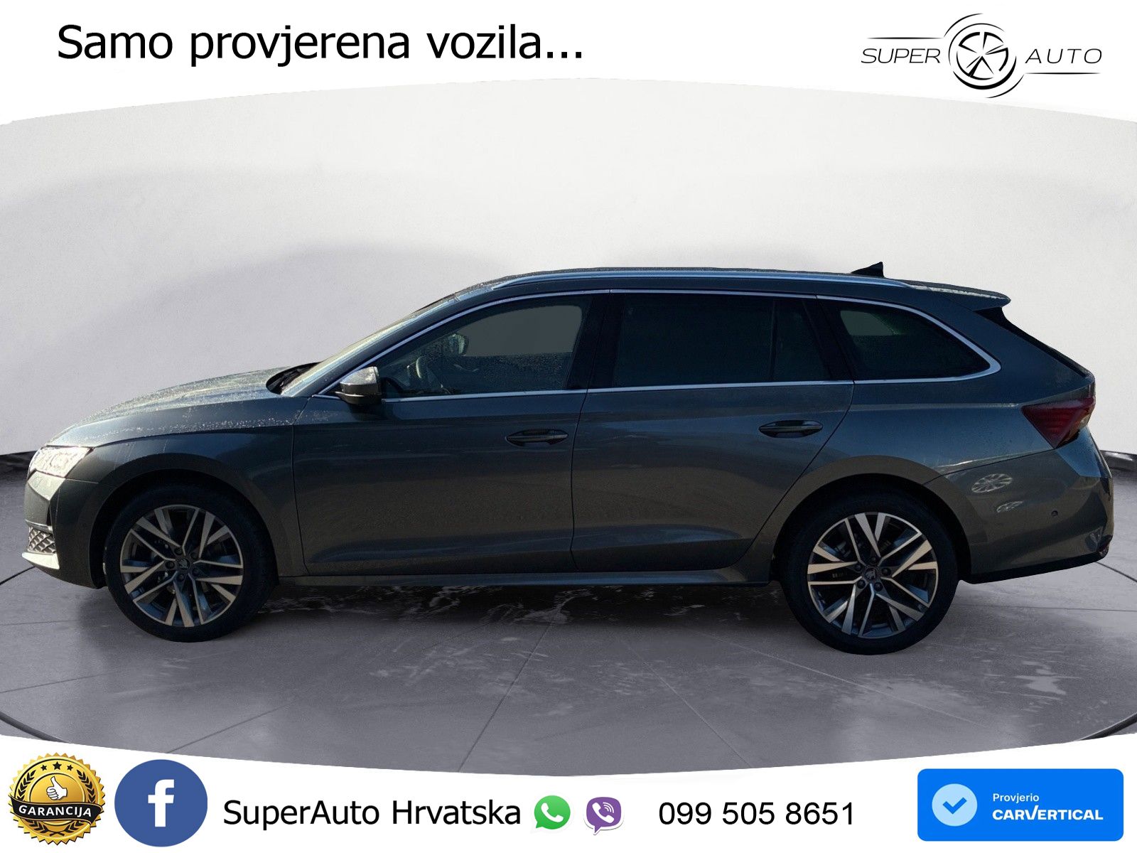 Škoda Octavia Combi 1.5 TSI (150 KS) DSG LED+GR SJED+ACC