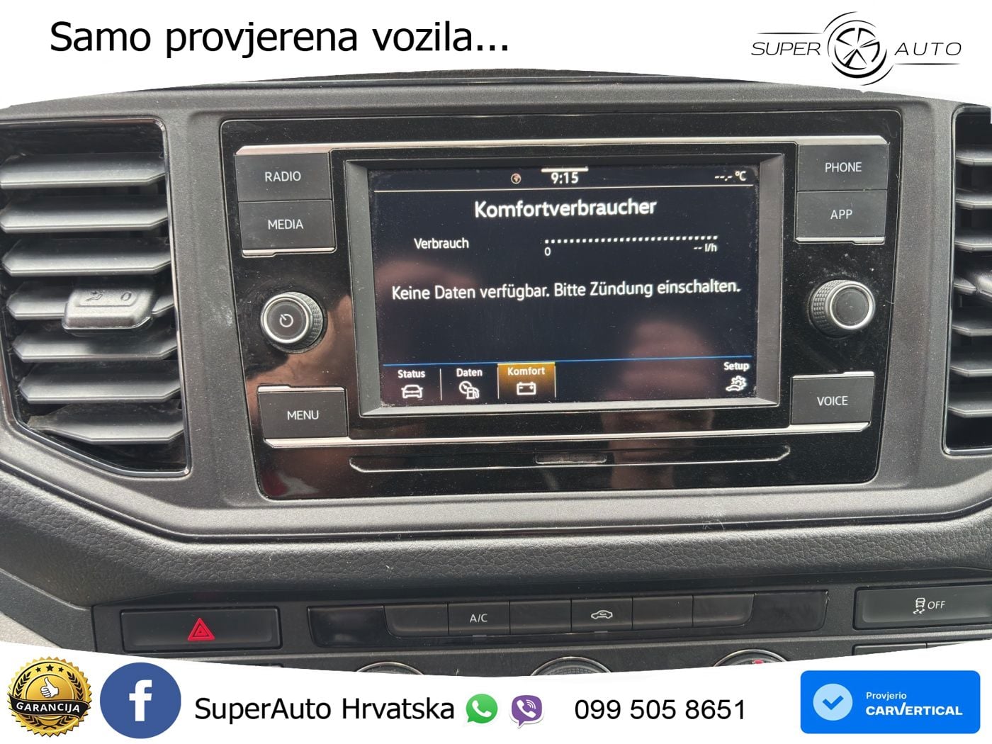 Volkswagen Crafter 30 2.0 TDI 75 kW MR/ND Klima*PDC*Kamera* 102 KS