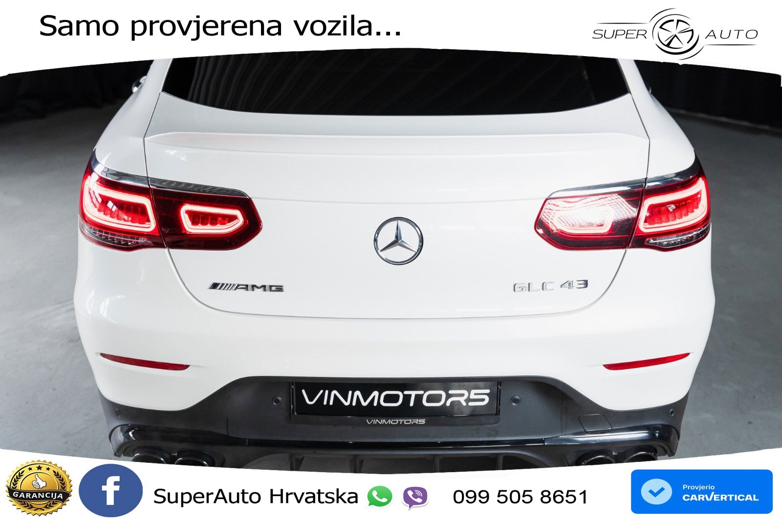 Mercedes GLC Coupe AMG 43 V6 (390 KS) 4MATIC TCT LED+GR SJED+ACC