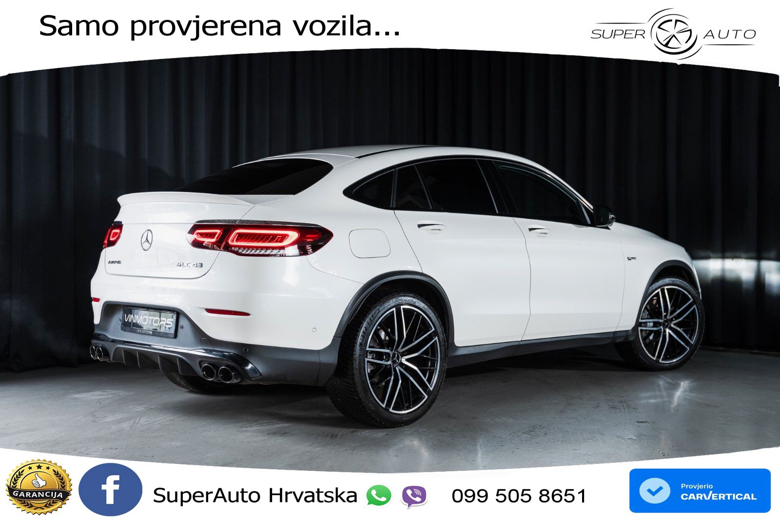 Mercedes GLC Coupe AMG 43 V6 (390 KS) 4MATIC TCT LED+GR SJED+ACC