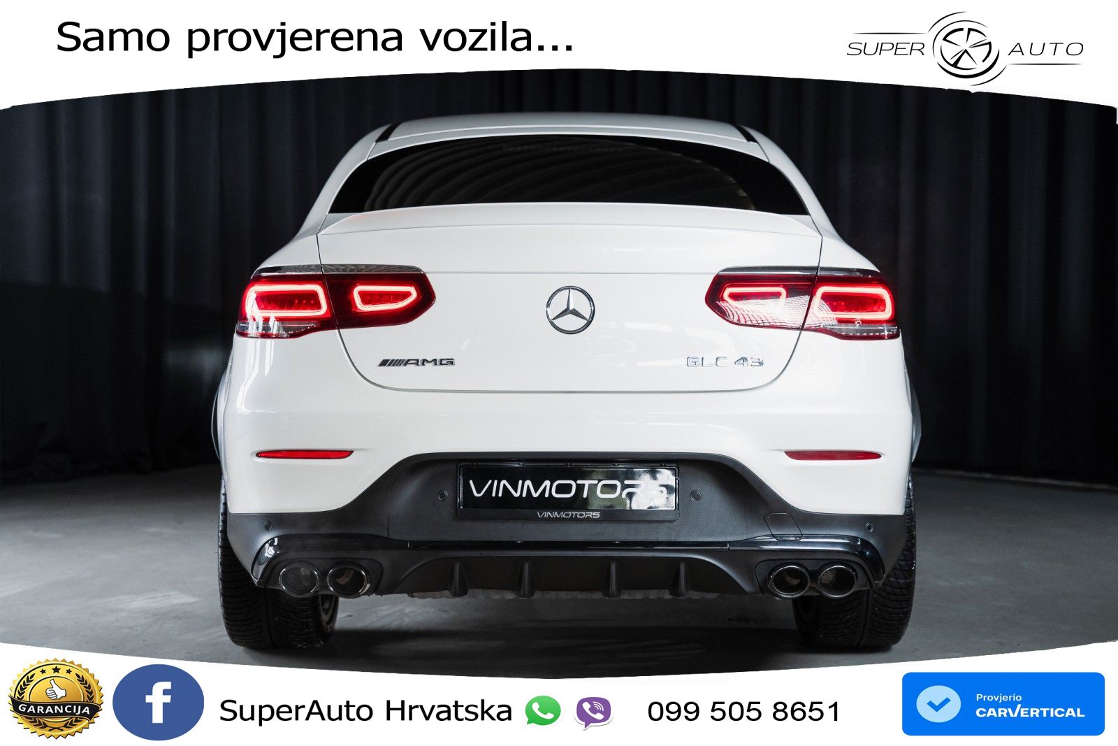 Mercedes GLC Coupe AMG 43 V6 (390 KS) 4MATIC TCT LED+GR SJED+ACC