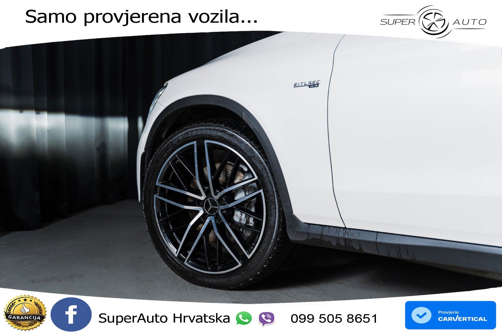 Mercedes GLC Coupe AMG 43 V6 (390 KS) 4MATIC TCT LED+GR SJED+ACC