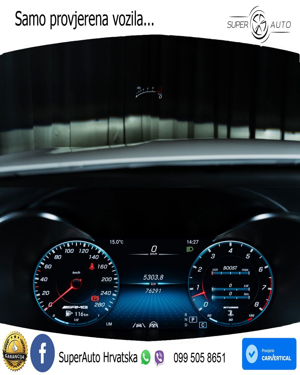Mercedes GLC Coupe AMG 43 V6 (390 KS) 4MATIC TCT LED+GR SJED+ACC