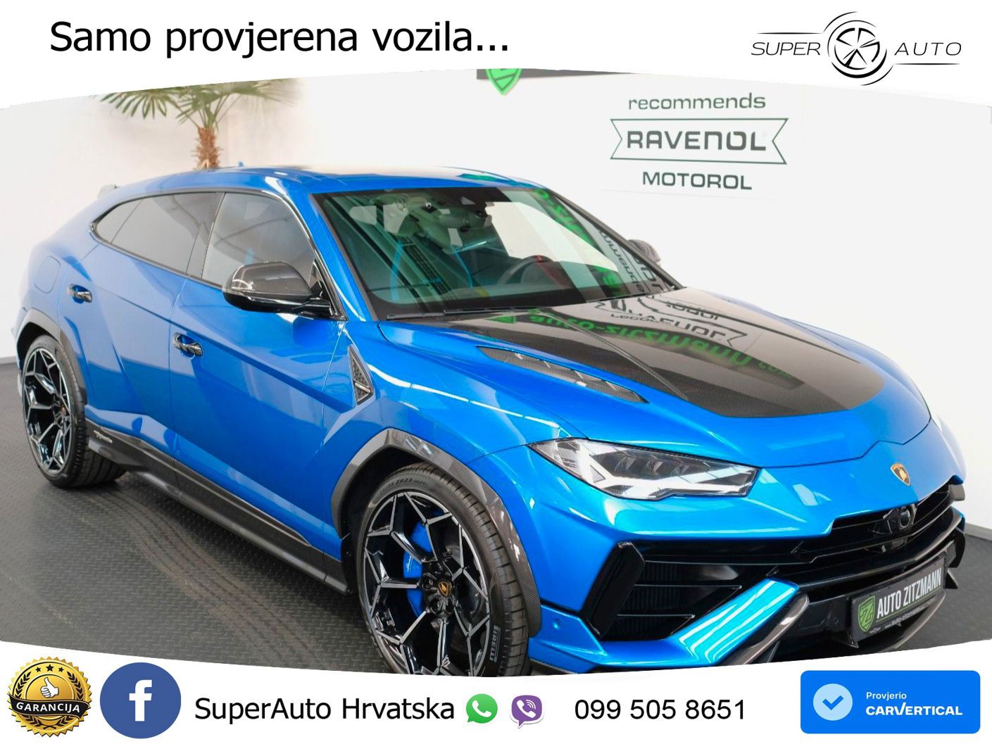 Lamborghini Urus S 4.0 V8 (666 KS) 4WD Automatic LED+GR SJED+ACC