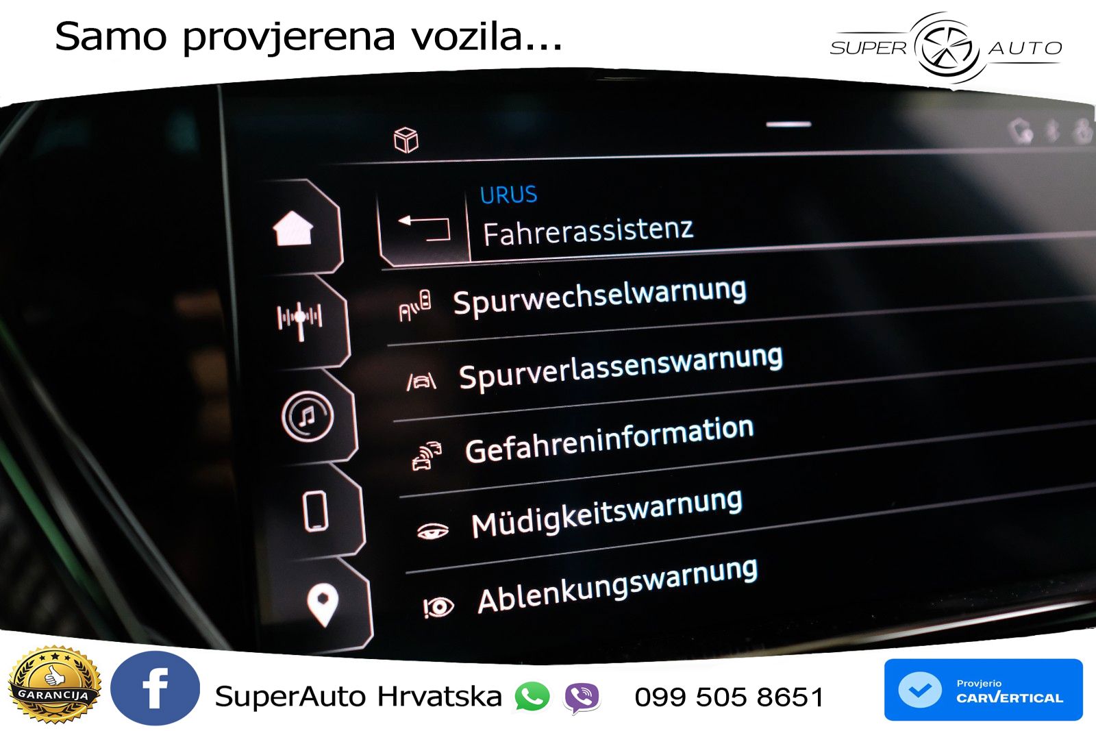 Lamborghini Urus S 4.0 V8 (666 KS) 4WD Automatic LED+GR SJED+ACC