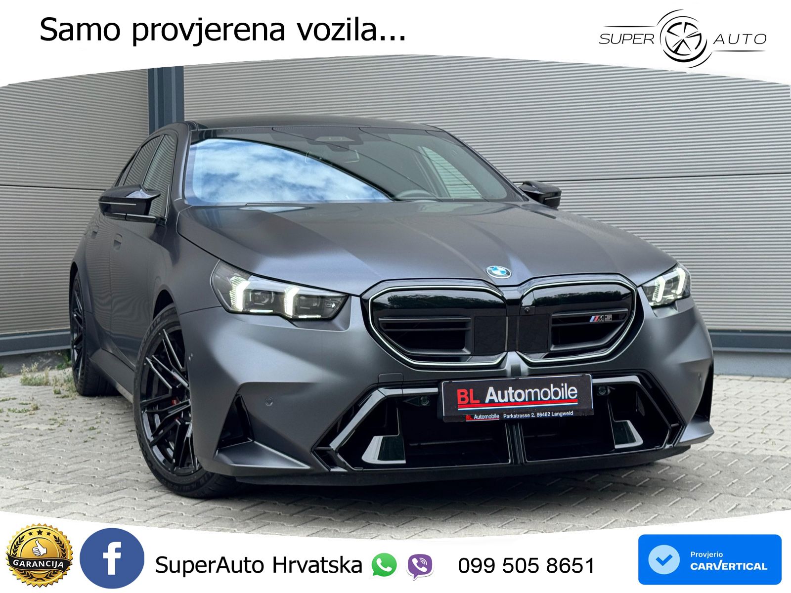 BMW M5 4.4 V8 (727 KS) xDrive Steptronic LED+GR SJED+ACC