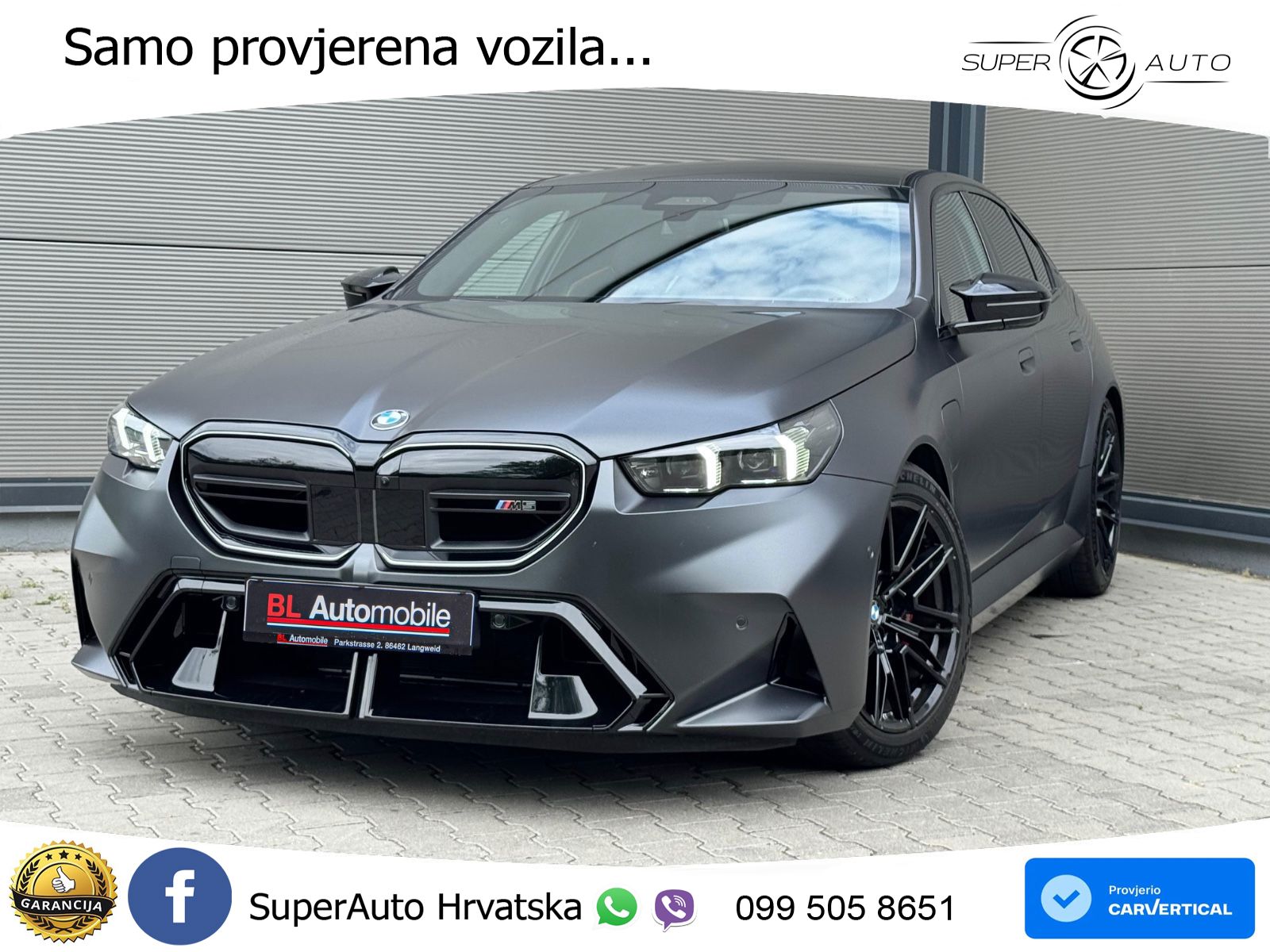 BMW M5 4.4 V8 (727 KS) xDrive Steptronic LED+GR SJED+ACC